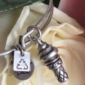 Alex & Ani Jewelry - Alex and Ani Sweet Treats Silver Charm Bangle Alex & Ani Jewelry - Alex and Ani Sweet Treats Silver Charm Bangle